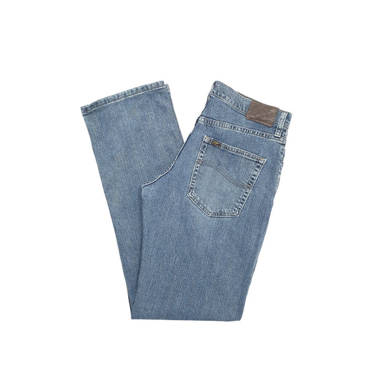 Lee Regular Regular Fit Jeans UK18 Blue