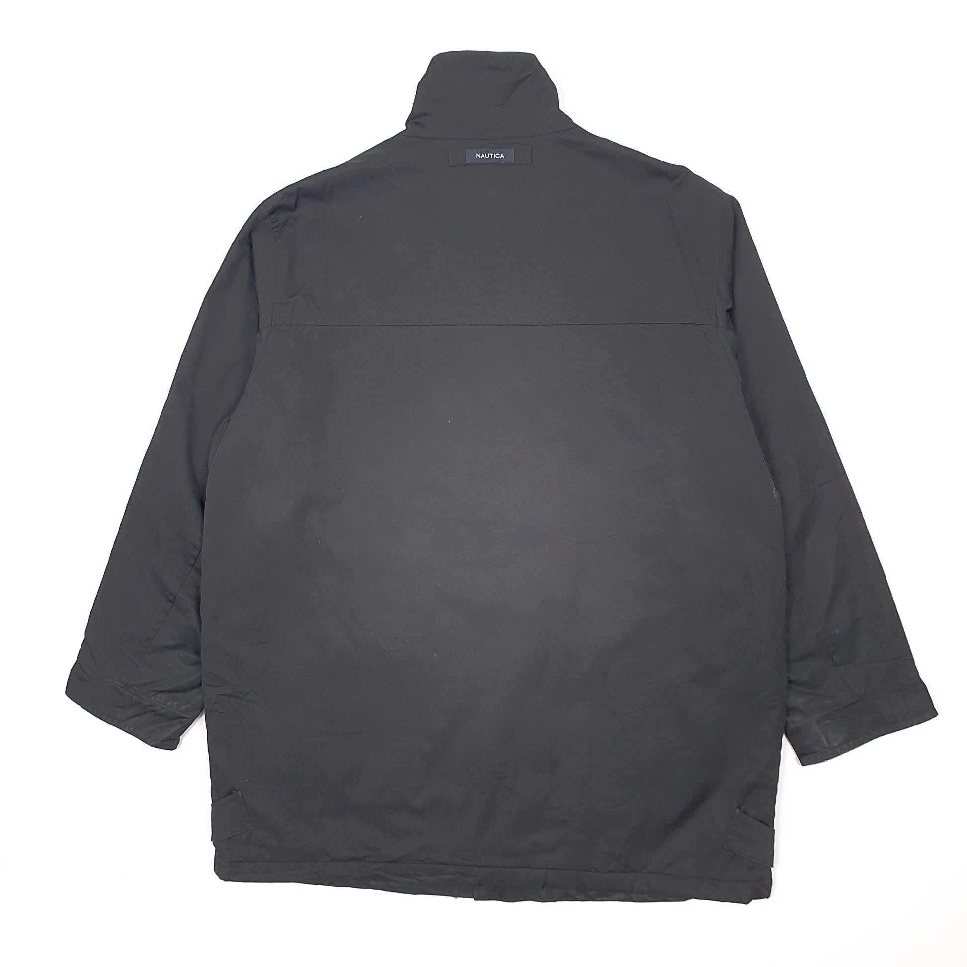 Mens Black Nautica   Coat