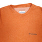 Mens Orange Columbia Sportswear Omni Wick Long Sleeve T Shirt