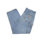 Carhartt Casual Loose Fit Carpenter Jeans W36 L29 Blue