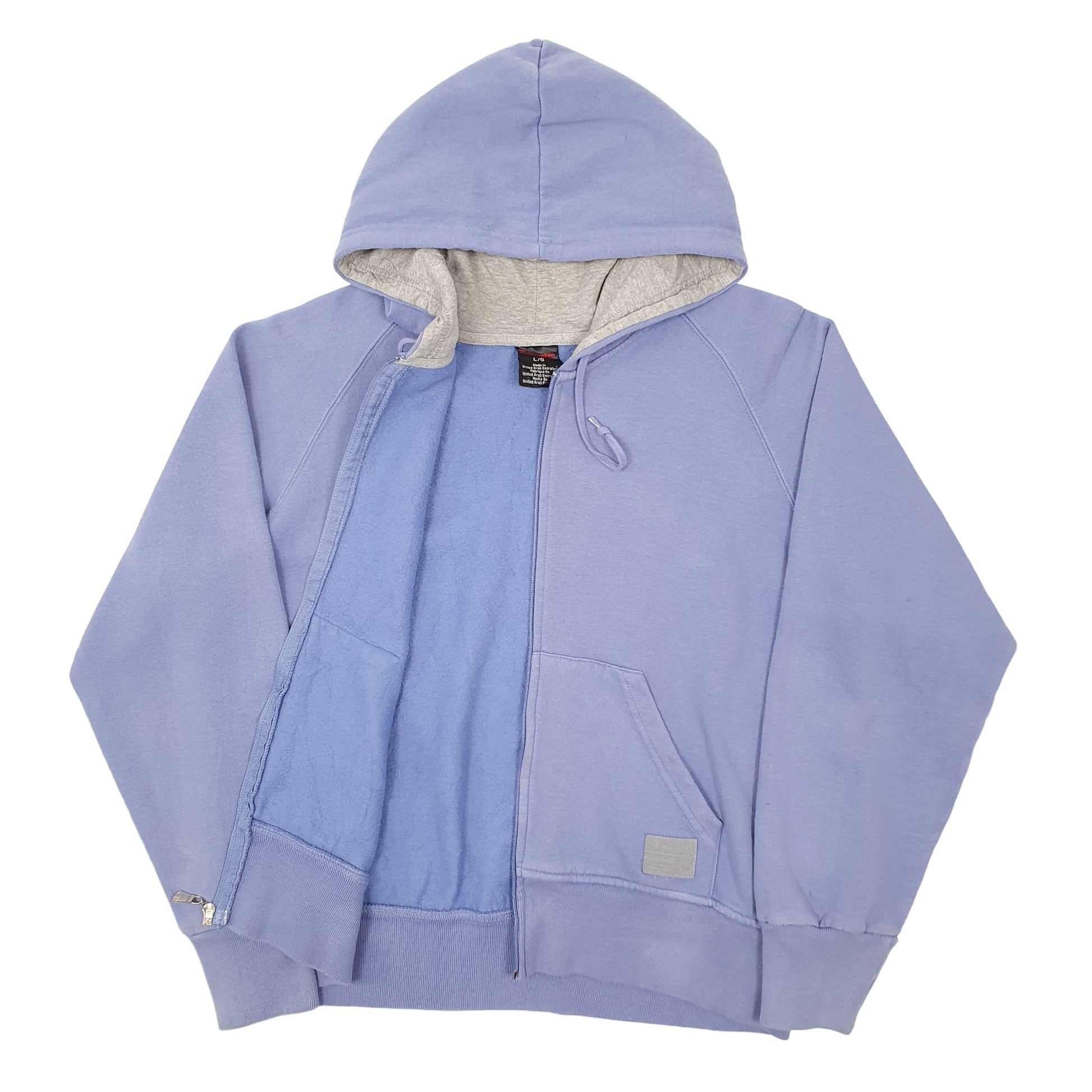 Womens Purple Champion Hoodie Full Zip Jumper