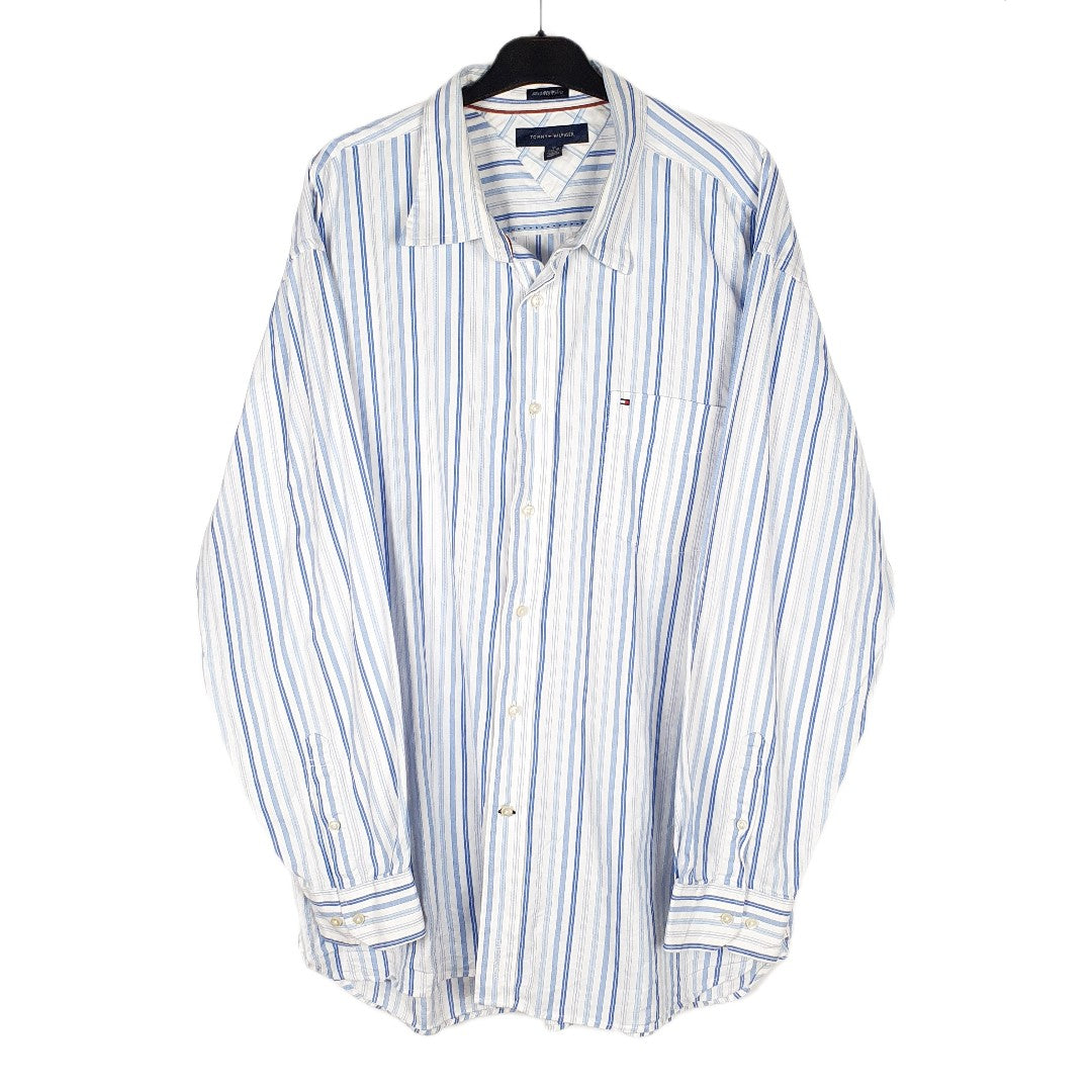 Blue Tommy Hilfiger Long Sleeve Shirt