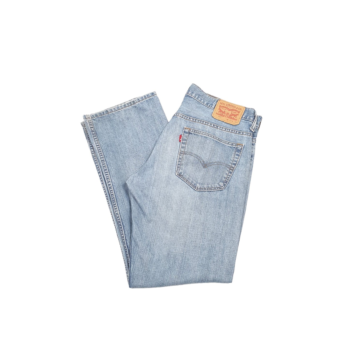 Levis 569 Loose Fit Jeans W34 L30 Blue