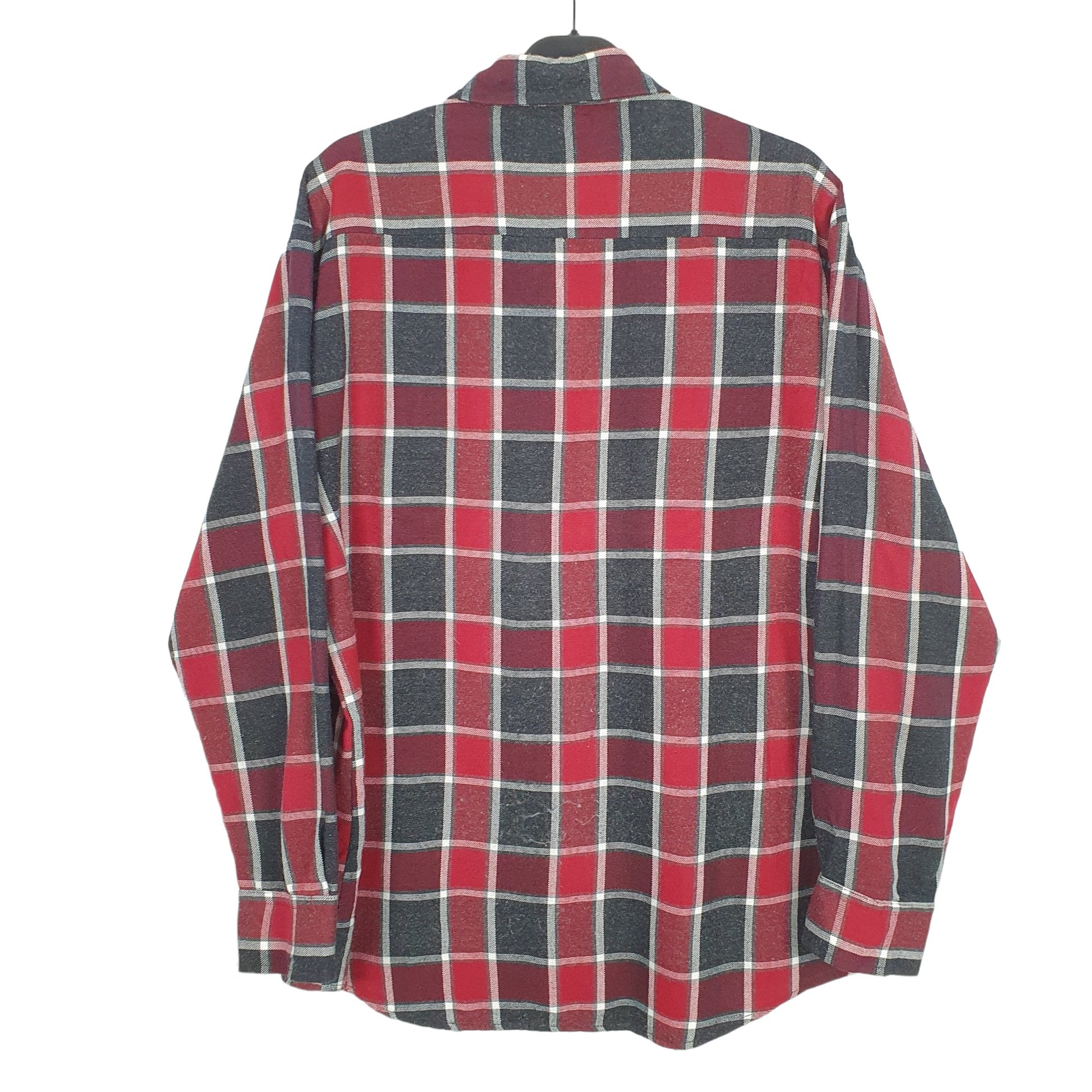 Northwest Flannel Shacket Long Sleeve Regular Fit Check Shirt Red