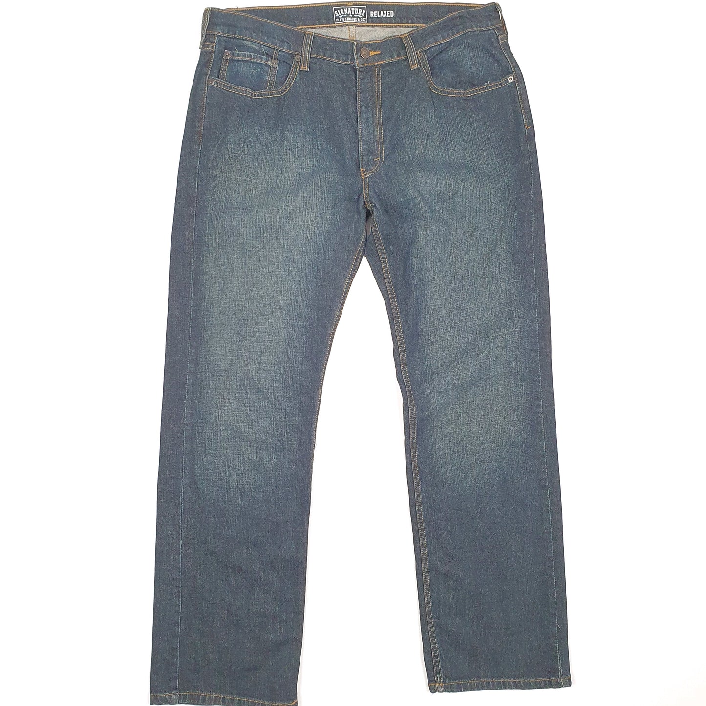 Levis Signature Regular Fit Jeans W36 L31 Blue