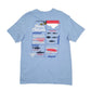 Mens Blue Columbia Sportswear  Short Sleeve T Shirt