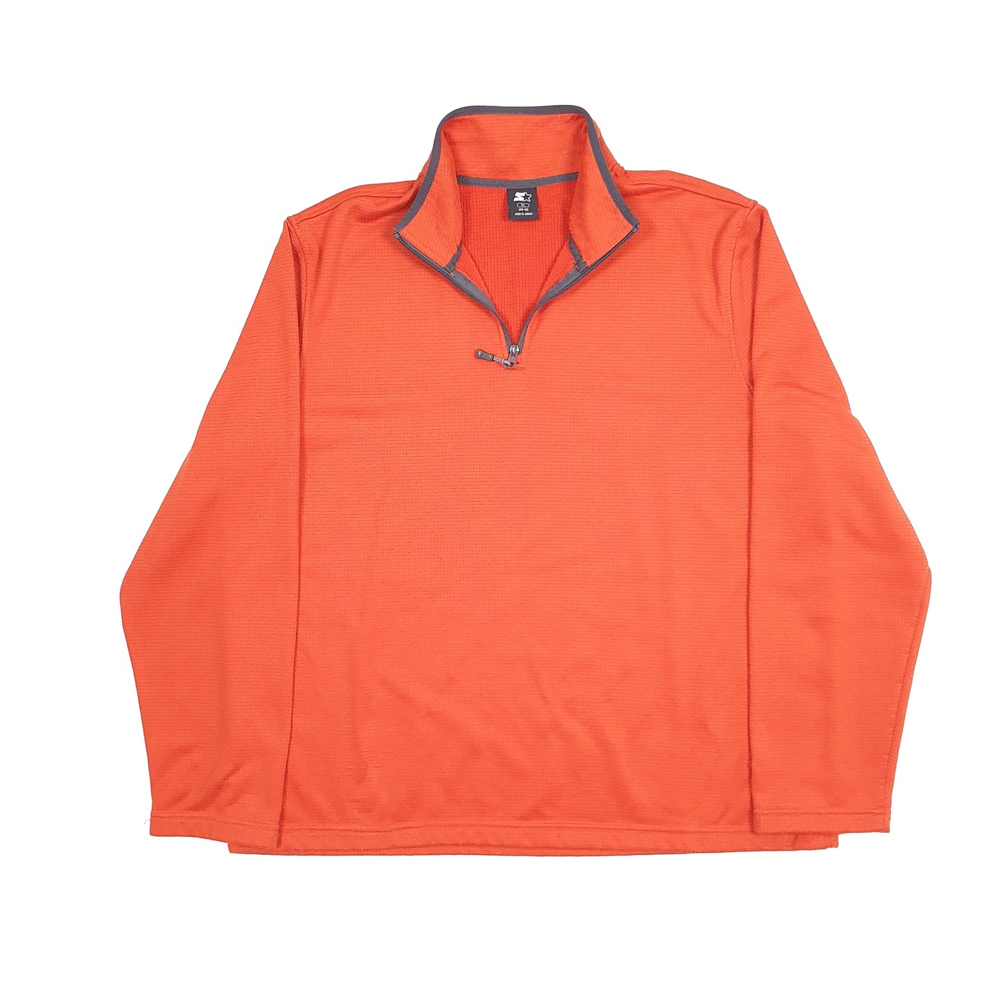 Starter Quarter Zip Fleece XL Orange