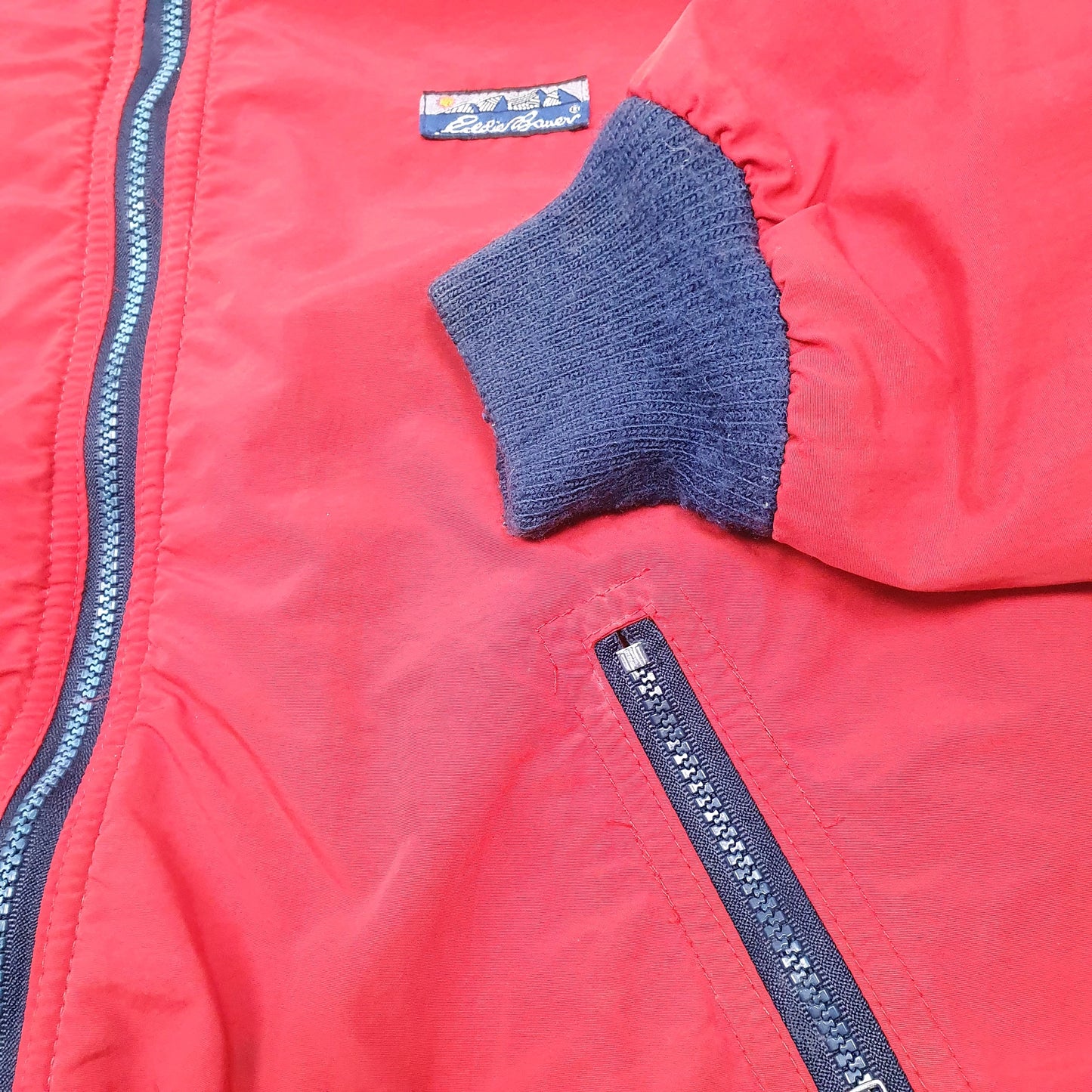 Womens Red Eddie Bauer Made In USA  Coat