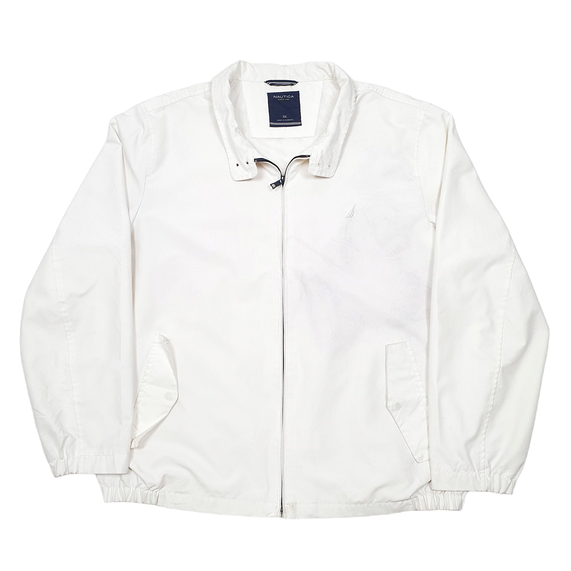 Mens White Nautica   Coat