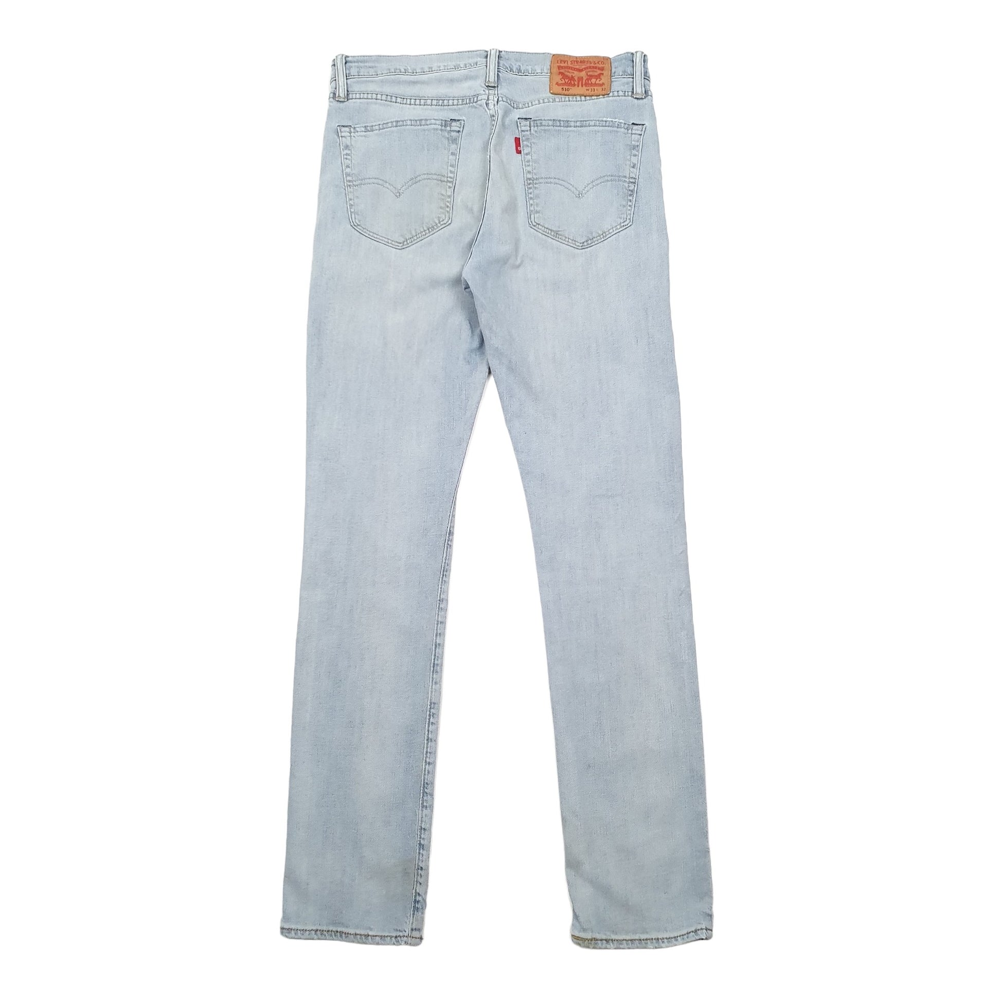 Levis 510 Skinny Fit Jeans W33 L32 Blue