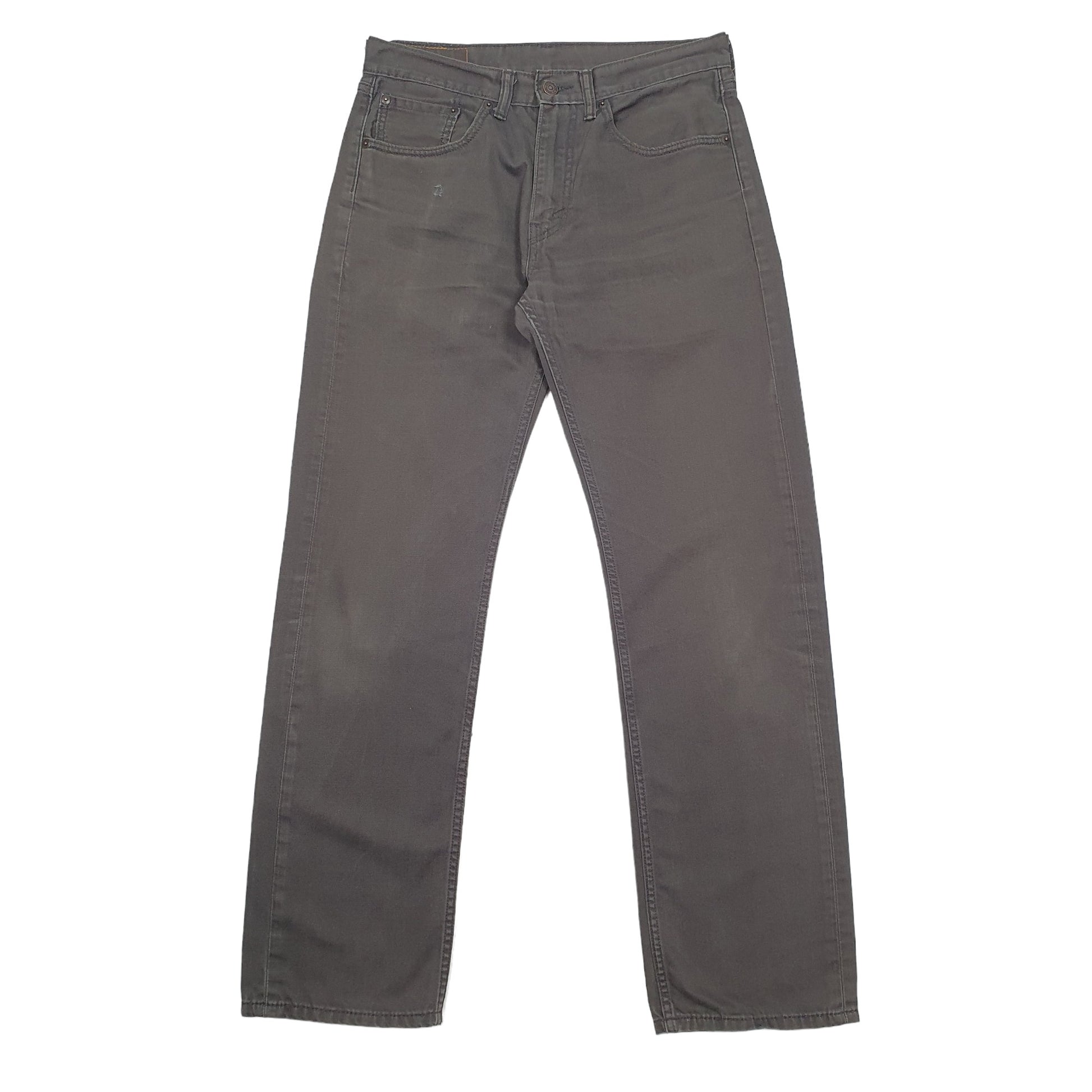Levis 505 Regular Fit Jeans W31 L32 Grey