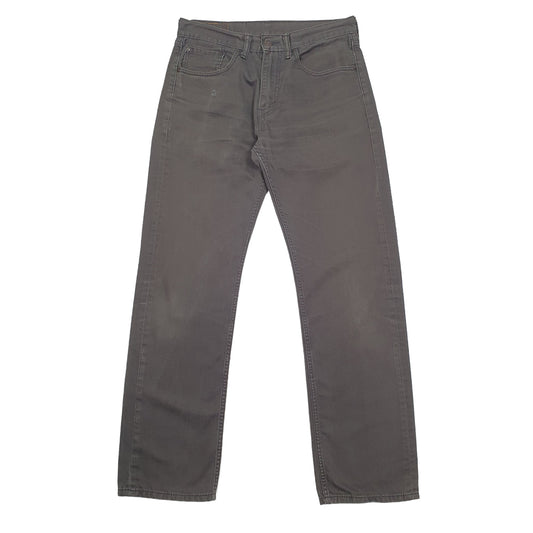 Levis 505 Regular Fit Jeans W31 L32 Grey