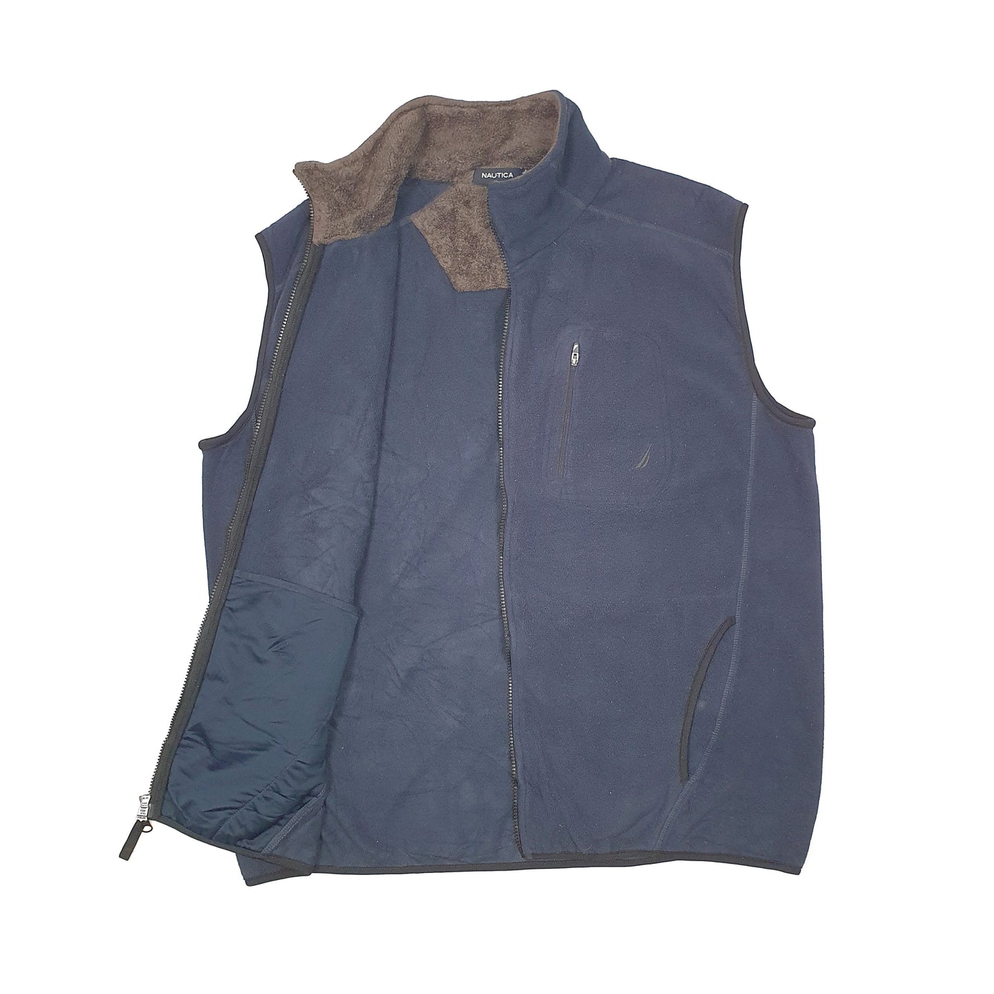 Nautica Gilet Fleece XL Navy