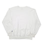 Mens White Champion  Crewneck Jumper