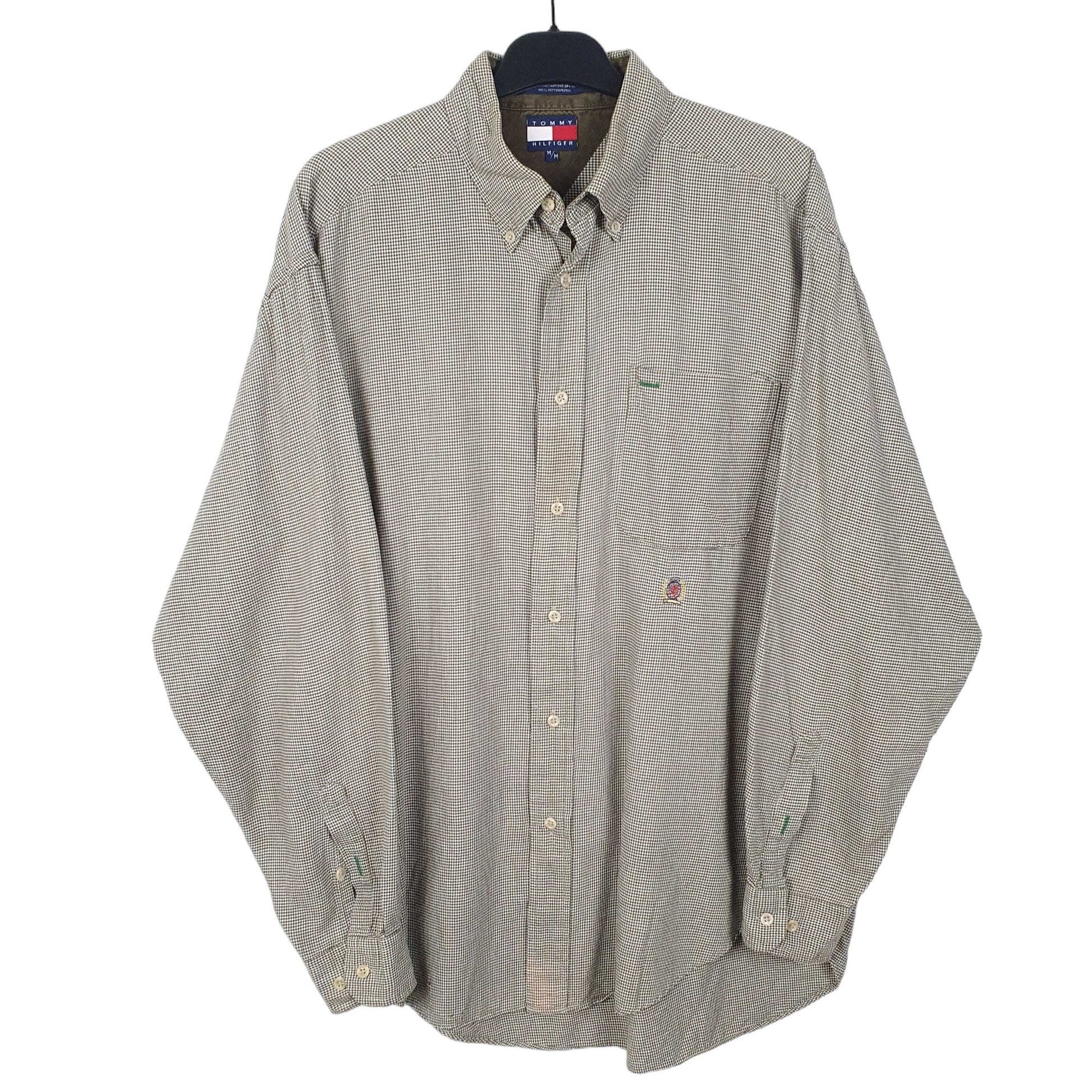 Khaki Tommy Hilfiger Long Sleeve Shirt