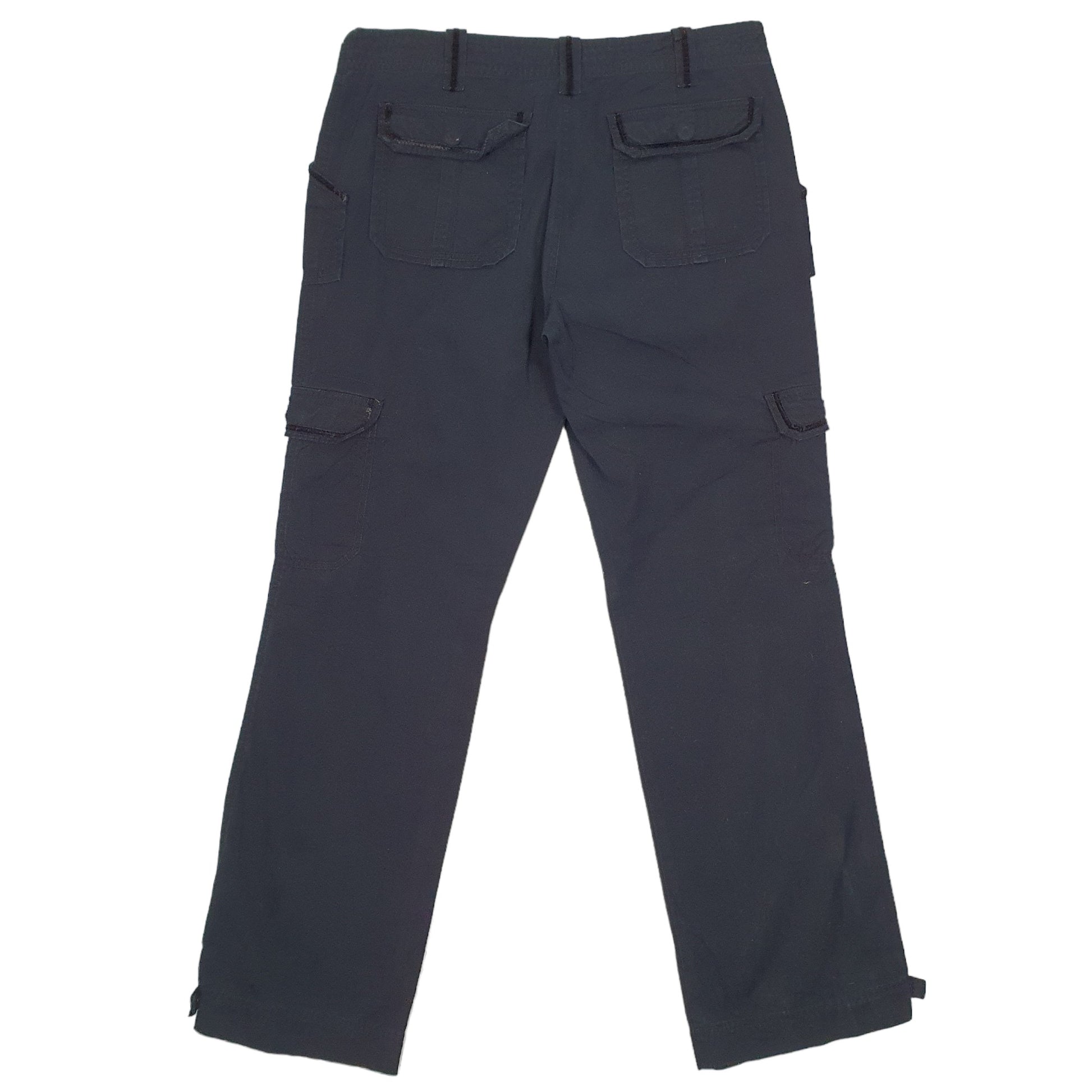Womens Navy Roots 73 Combat Pants Cargo Trousers