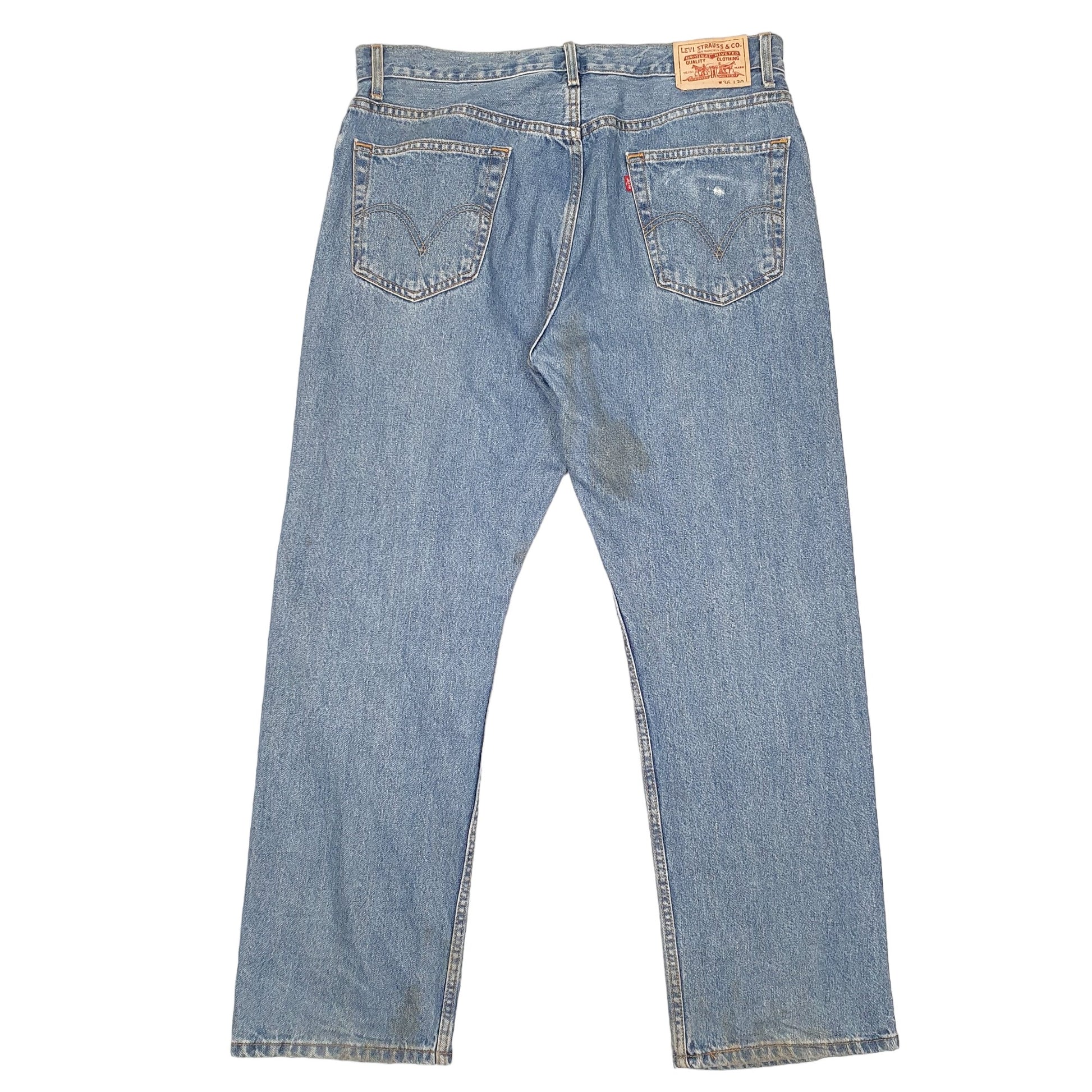 Mens Blue Levis  505 JeansW36 L30