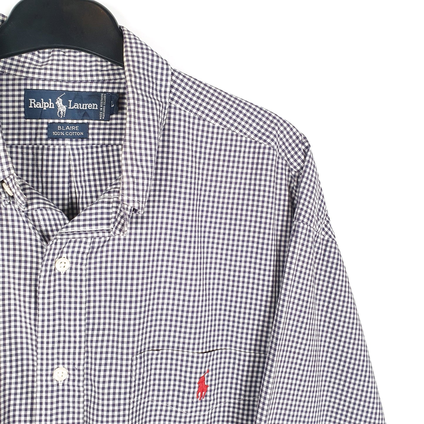 Polo Ralph Lauren Long Sleeve Blaire Fit Gingham Shirt