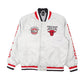 Mens Grey NBA Chicago Bulls Basketball Varsity  Coat