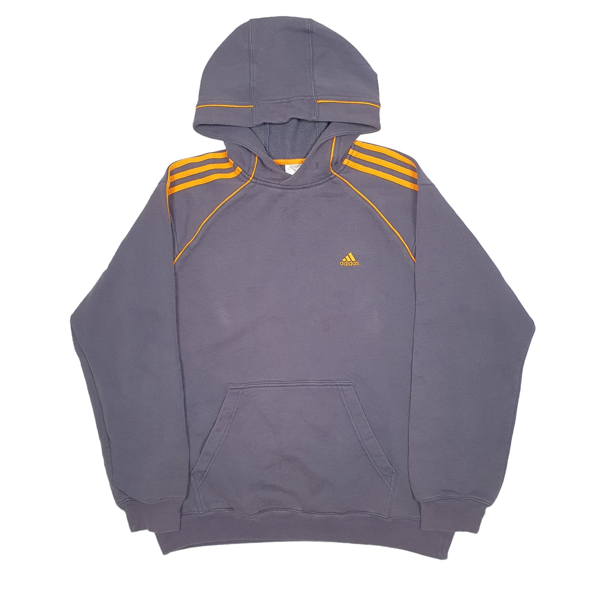 Mens Grey Adidas  Hoodie Jumper