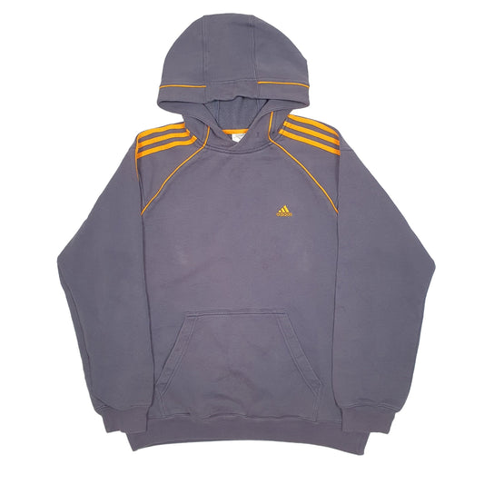 Mens Grey Adidas  Hoodie Jumper