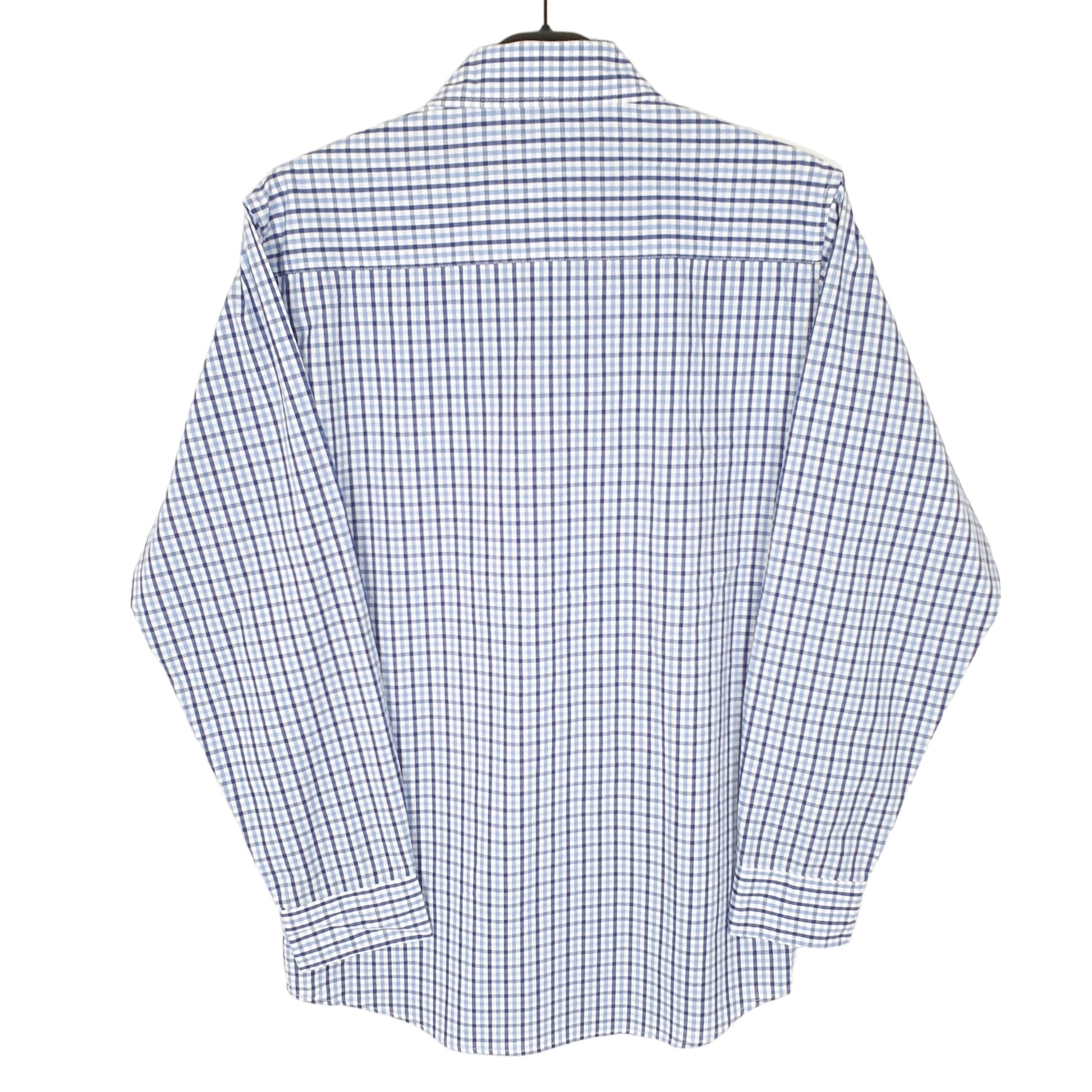 Tommy Hilfiger Long Sleeve Regular Fit Check Shirt Blue