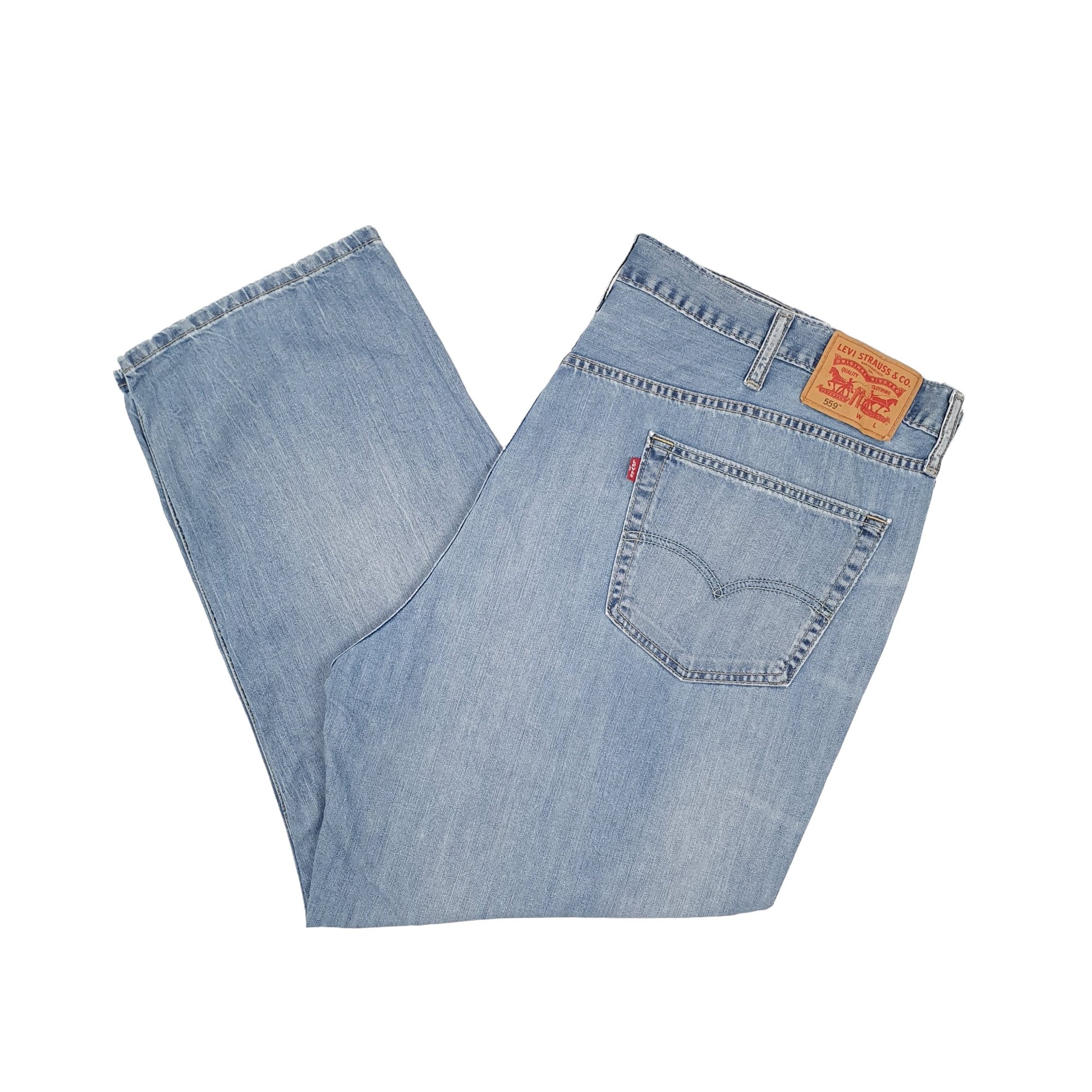 Levis 559 Relaxed Fit Jeans W48 L30 Blue