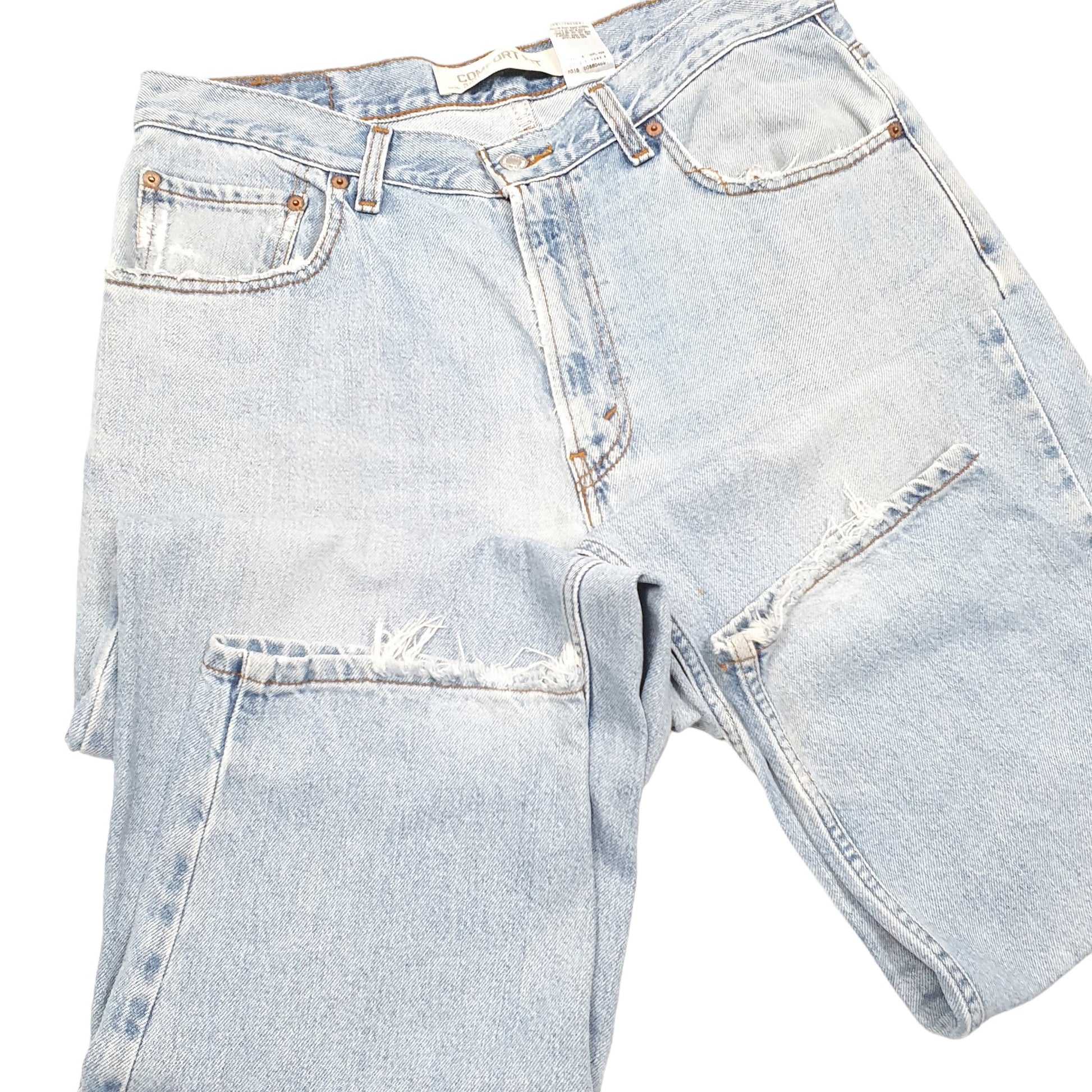 Mens Blue Levis Comfort 560 JeansW34 L33