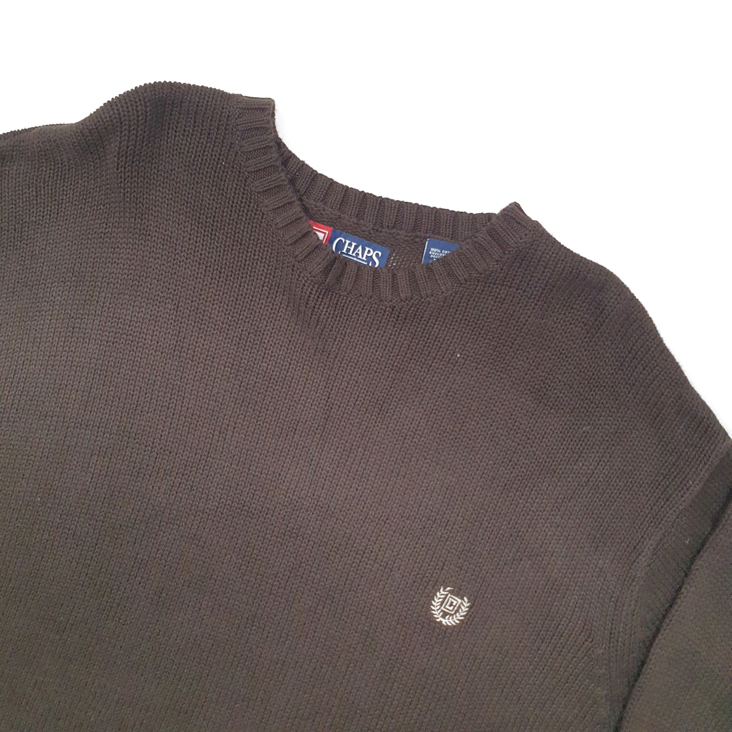 Chaps Crewneck XXL Brown