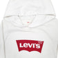 Womens White Levis  Hoodie Jumper