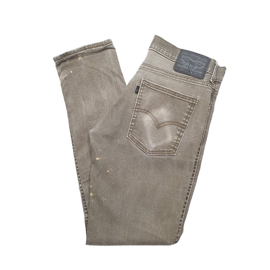 Levis 511 Slim Fit Jeans W31 L32 Khaki