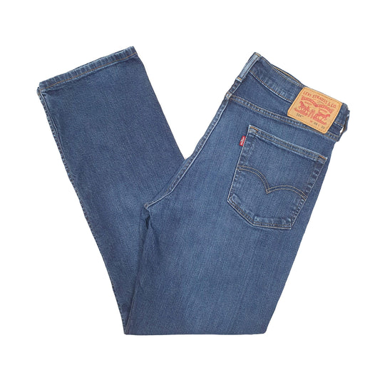 Levis 514 Straight Fit Jeans W34 L30 Blue