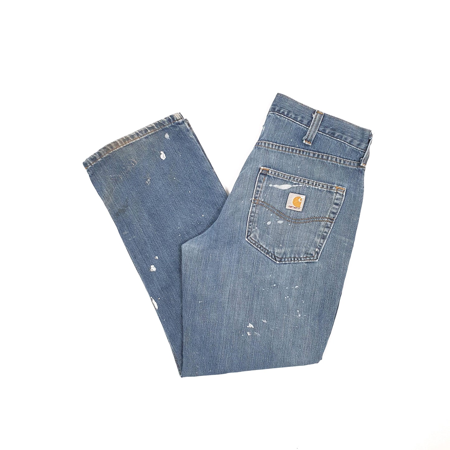 Carhartt Casual Loose Fit Relaxed Jeans W32 L30 Blue