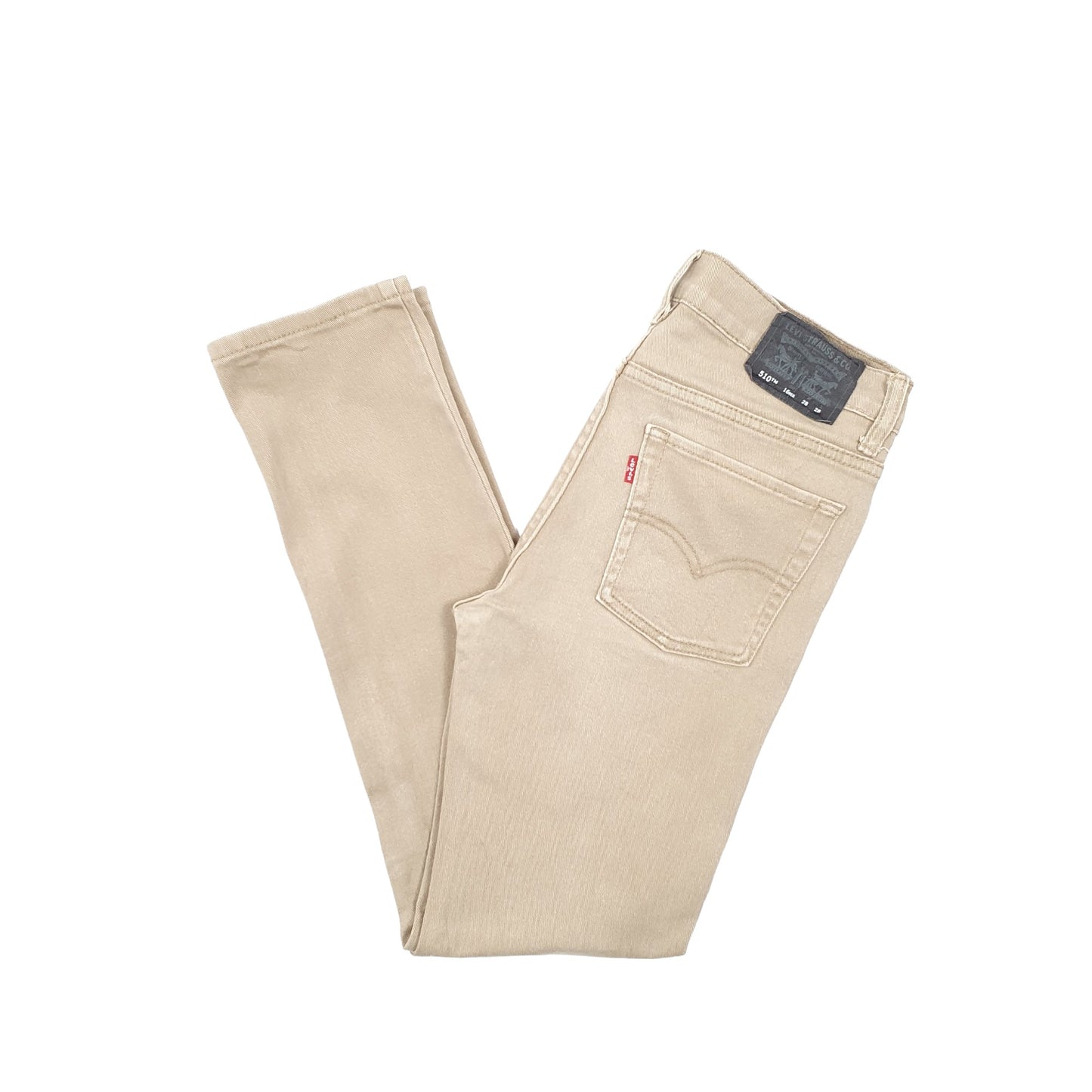 Levis 510 Skinny Fit Jeans W28 L28 Beige