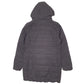 Womens Black Puma Longline Puffer Jacket Coat