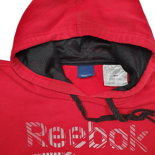 Mens Red Reebok  Hoodie Jumper