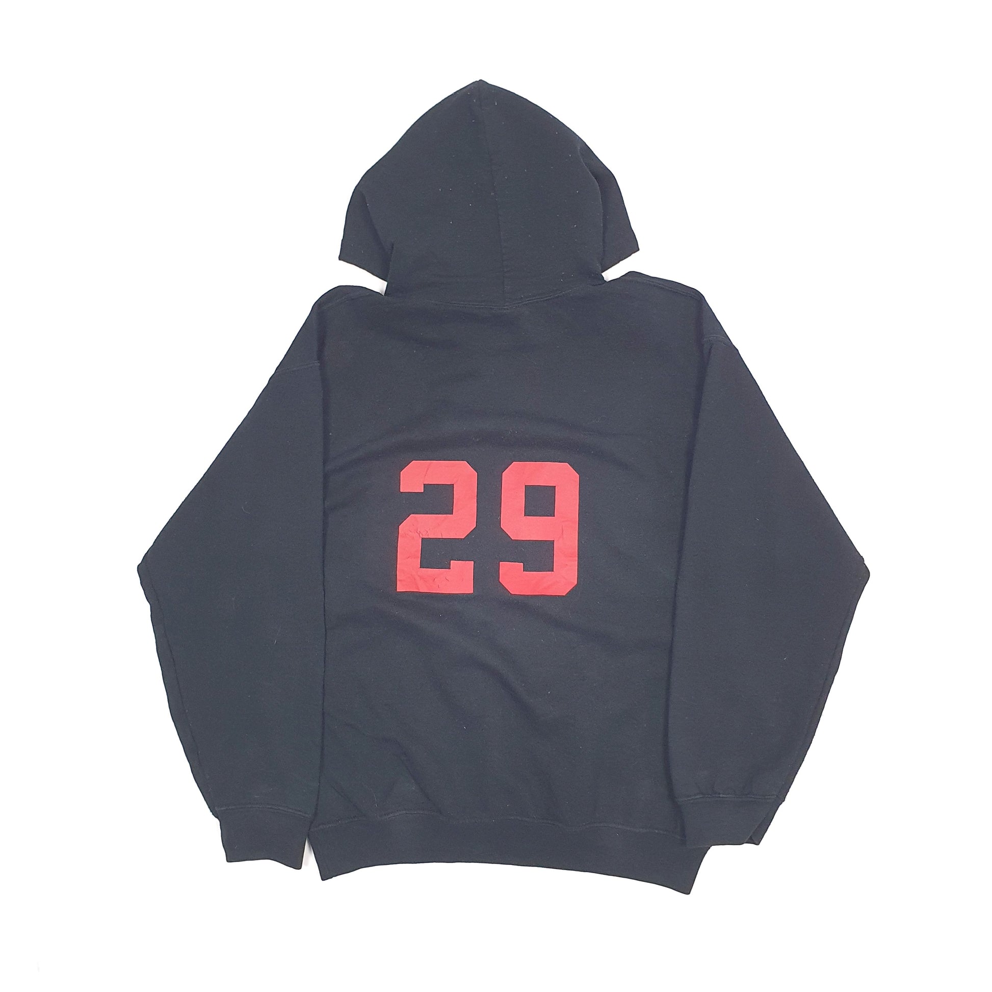 Gildan USA College Softball Hoodie M Black