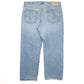 Levis 505 Regular Fit Jeans W40 L30 Blue