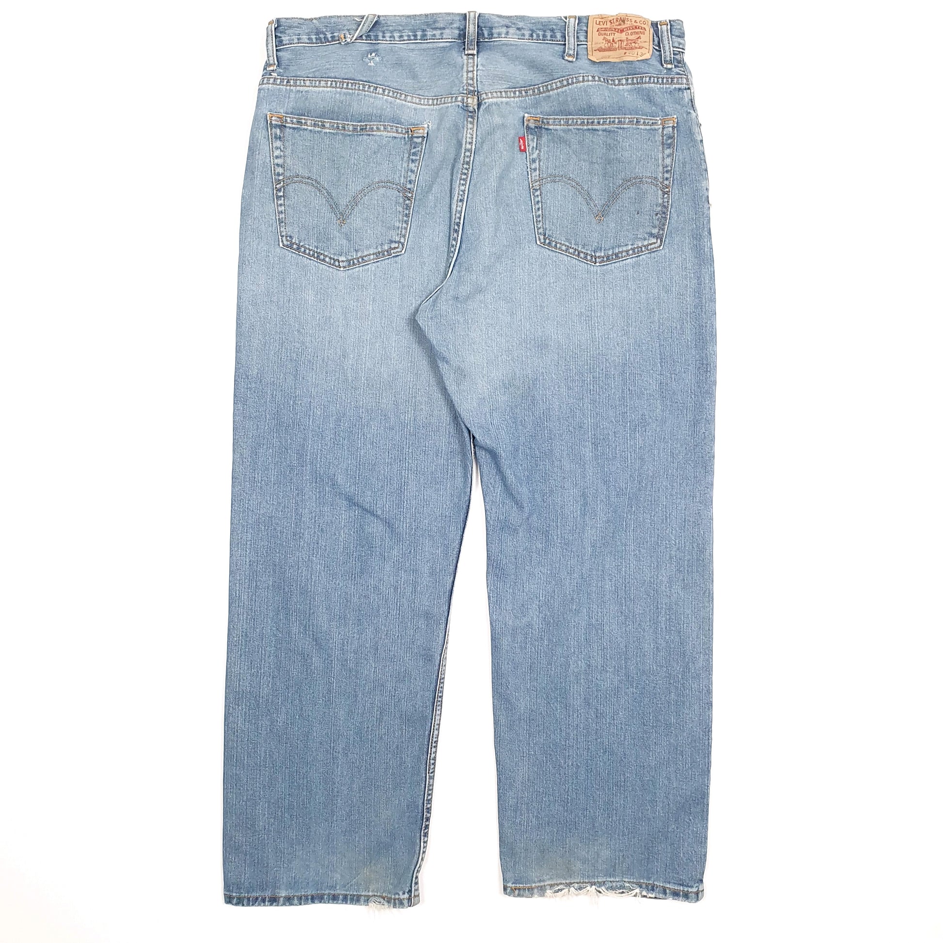 Levis 505 Regular Fit Jeans W40 L30 Blue