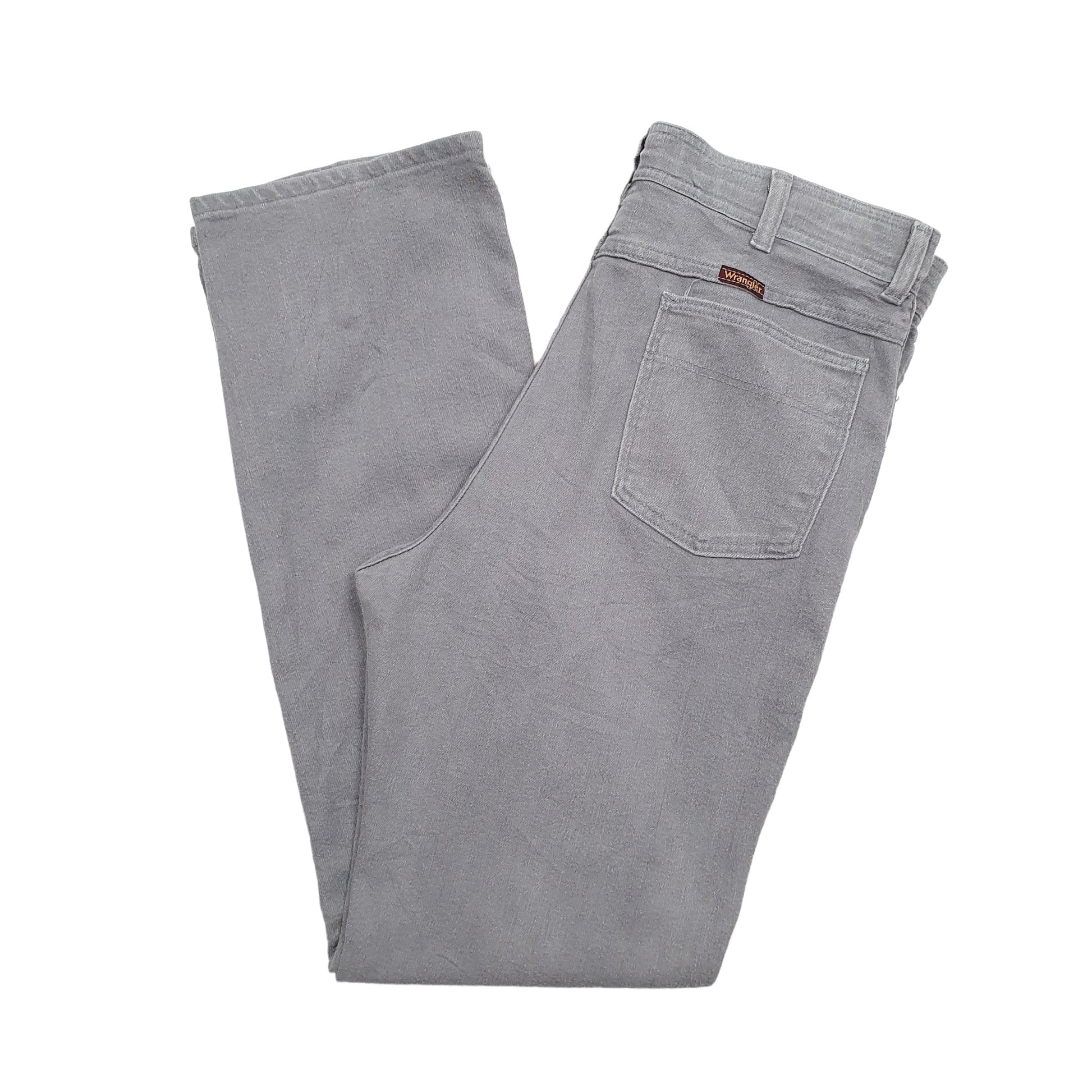 Wrangler Regular Straight Fit Jeans W34 L34 Grey