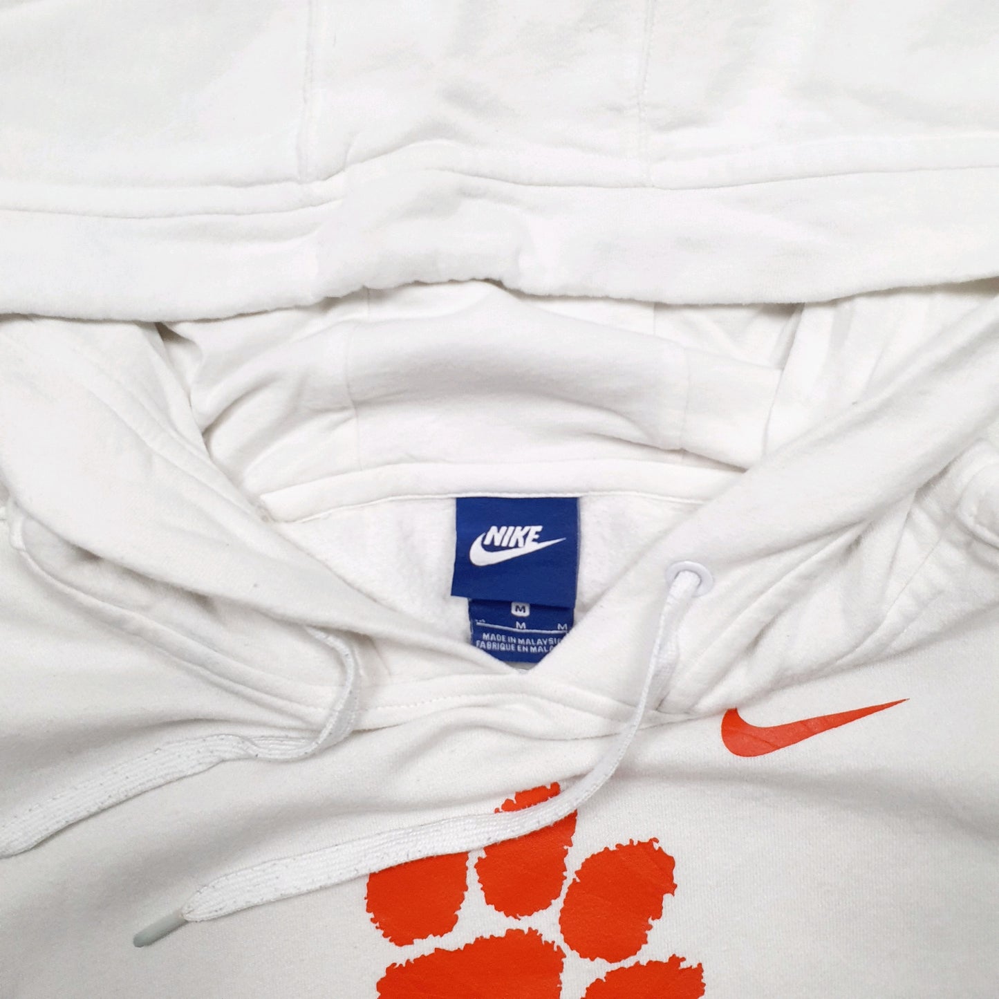 Womens White Nike  Hoodie Jumper