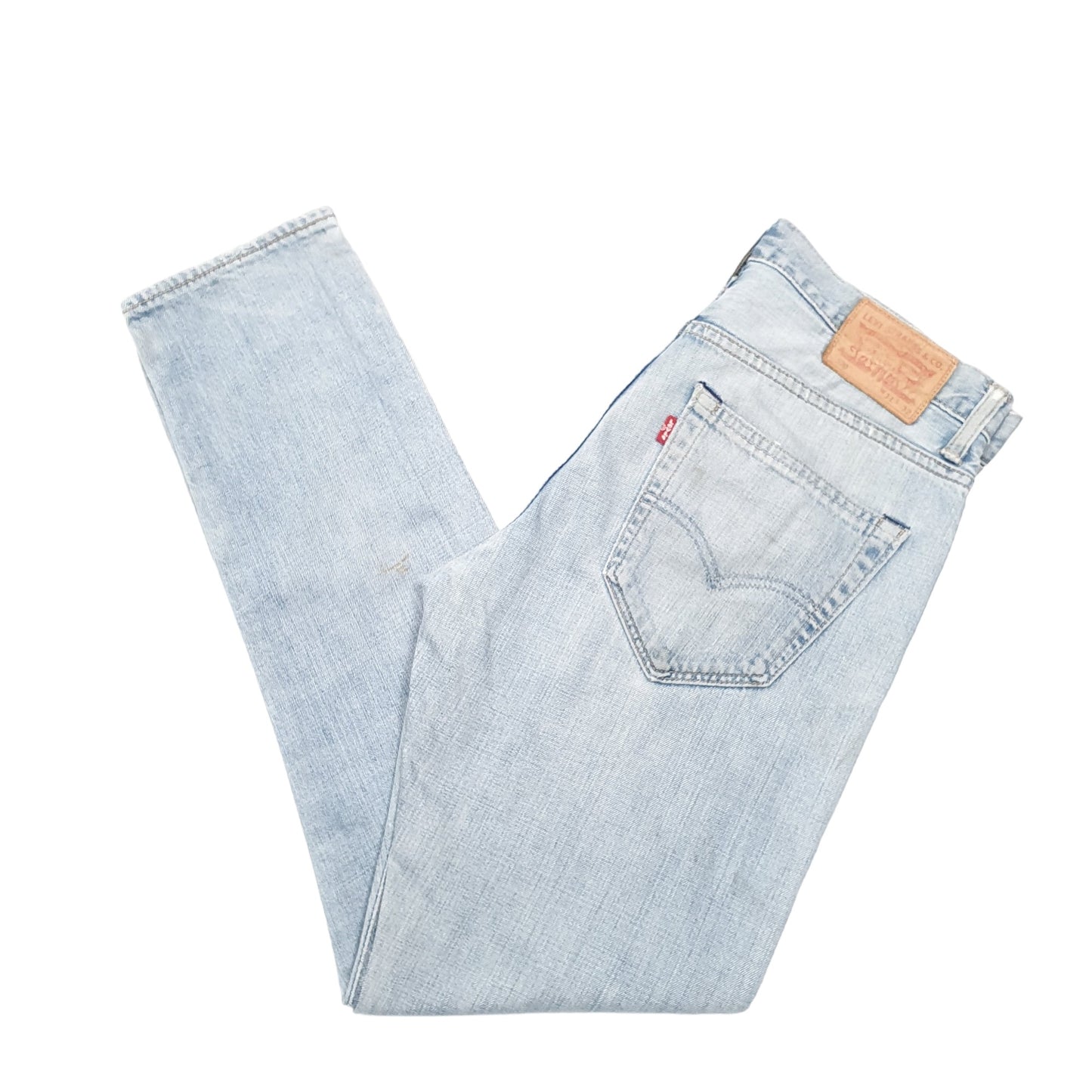 Mens Blue Levis Tapered 520 JeansW31 L32