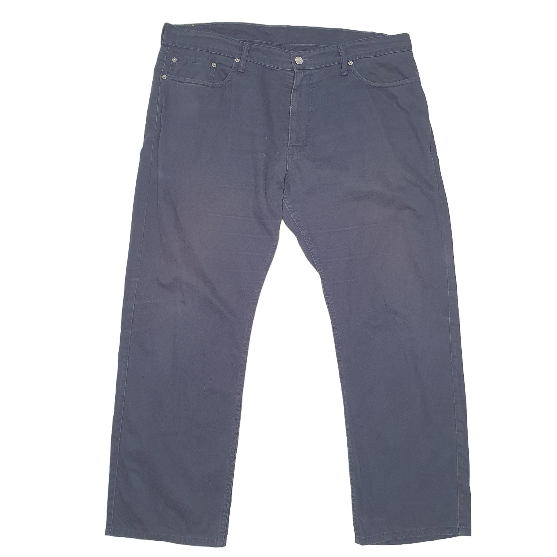 Mens Navy Levis 514 Chino Trousers