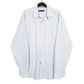 Tommy Hilfiger Long Sleeve Regular Fit Pinstripe Shirt Blue
