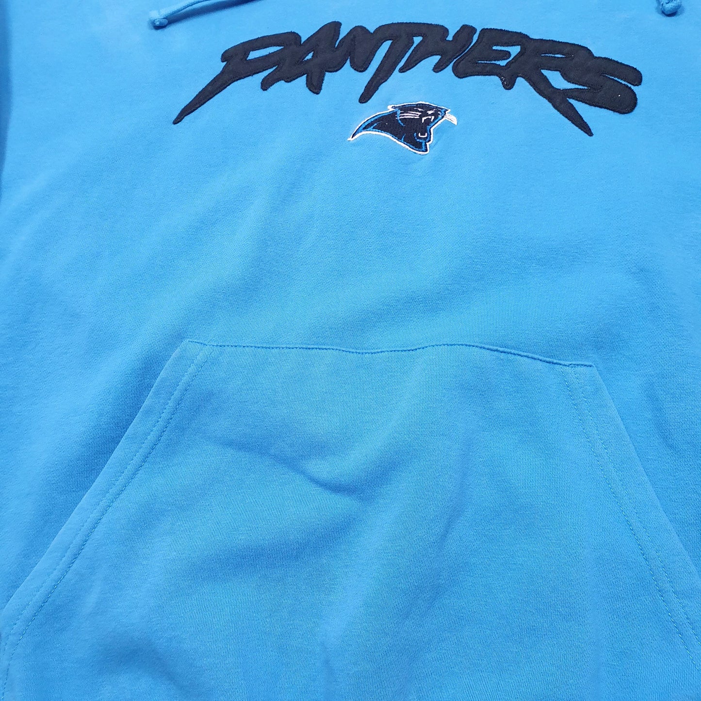 Mens Blue NFL Carolina Panthers American Football Hoodie Jumper