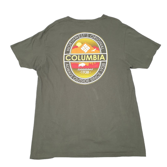 Mens Khaki Columbia Sportswear Northwest Heritage 1938 Short Sleeve T Shirt
