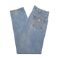 Mens Blue Carhartt  Carpenter JeansW38 L36