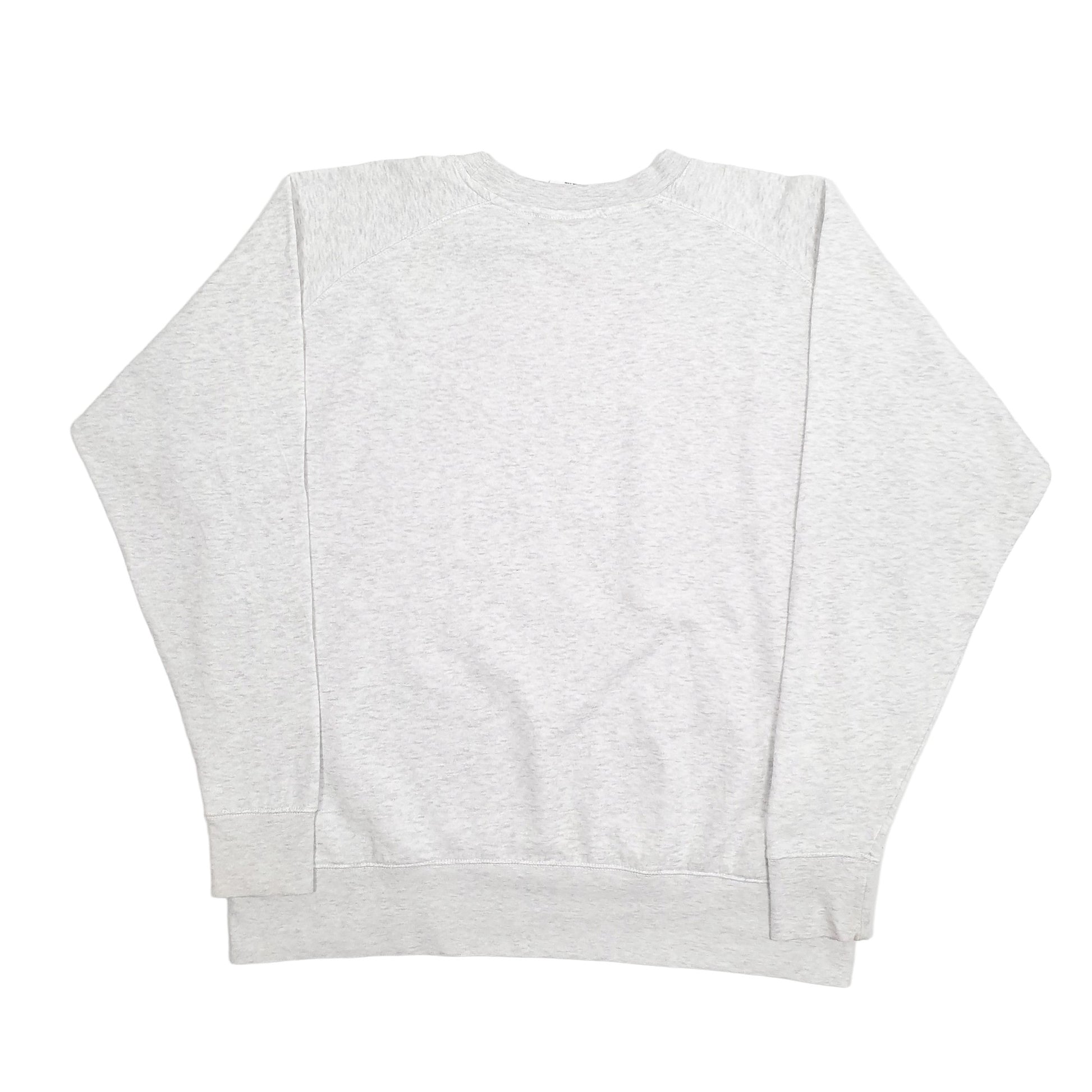 Mens Grey Champion USA College North Dakota Fighting Hawks Crewneck Jumper