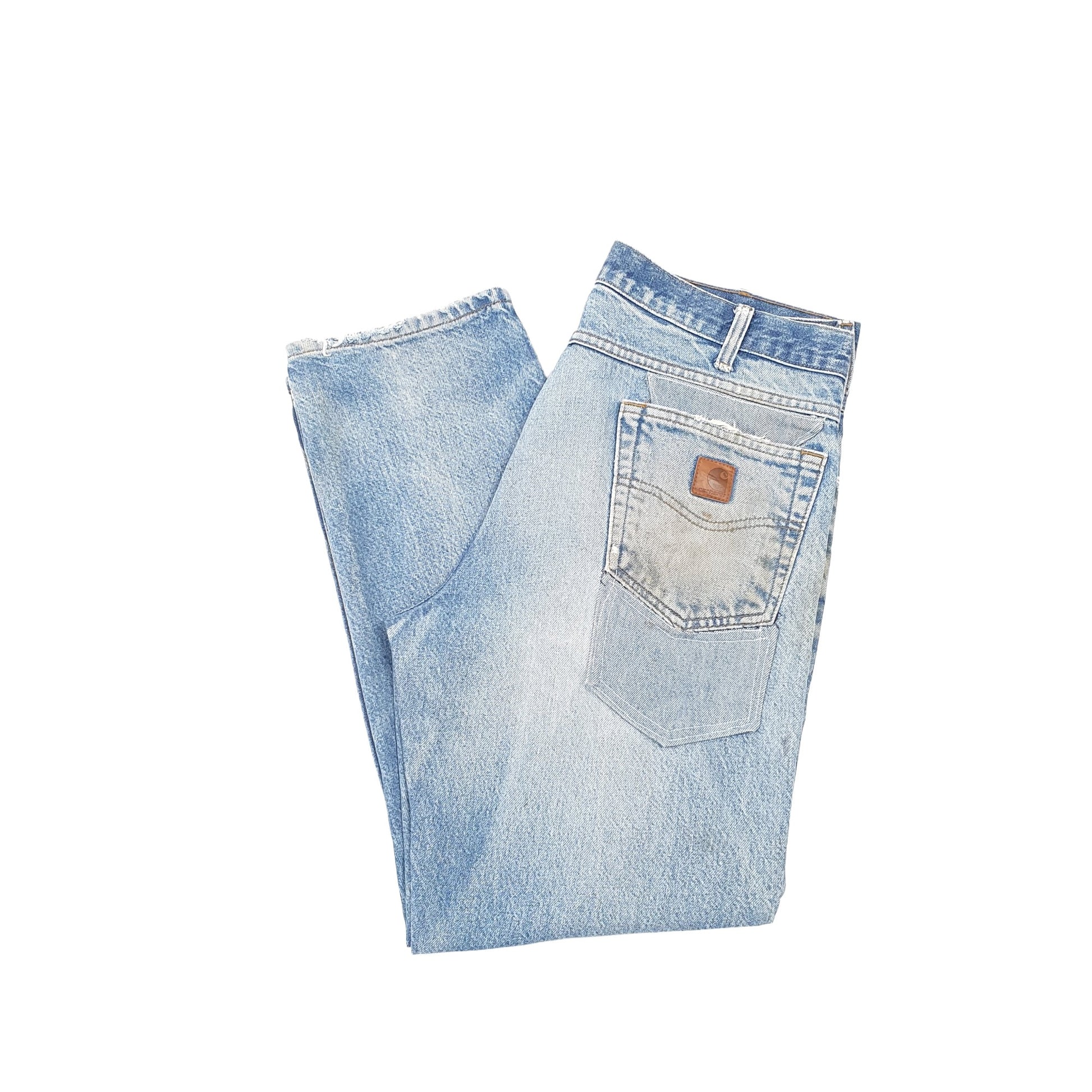 Carhartt Casual Straight Fit Relaxed Jeans W36 L30 Blue