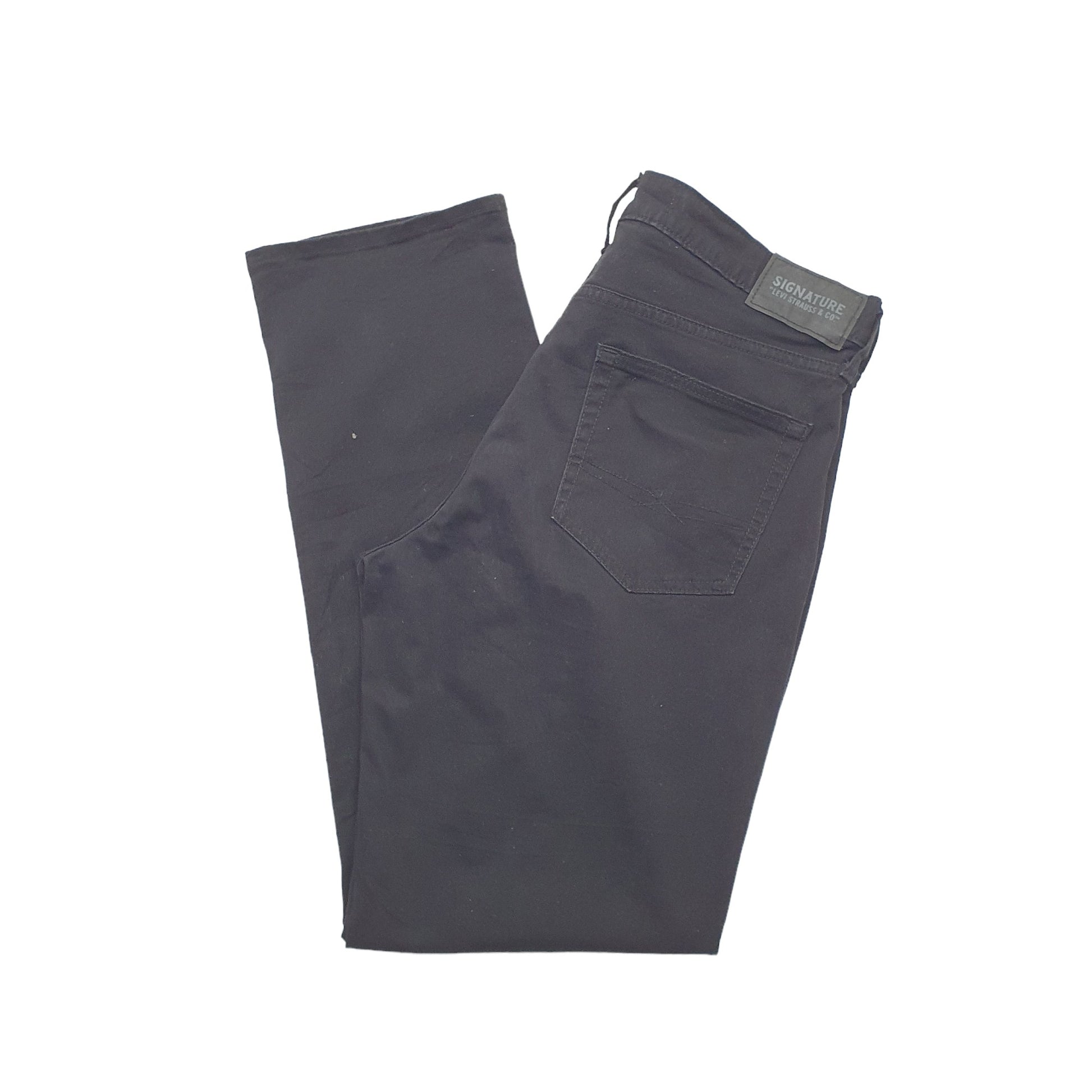 Levis Athletic Straight Fit Jeans W34 L32 Black